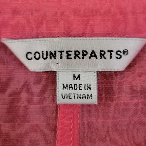 Counterparts pink blouse Size Medium - Picture 7 of 7